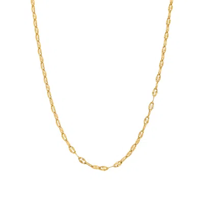 Bermuda Watch Company Women's Gold Annie Apple Letitia Dainty Sunburst Choker Necklace