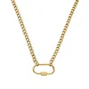 Bermuda Watch Company Women's Maivelle Lexi Carabiner Chain Necklace - Gold In Gold