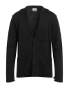 Berna Man Blazer Black Size Xxl Merino Wool, Acrylic In Black