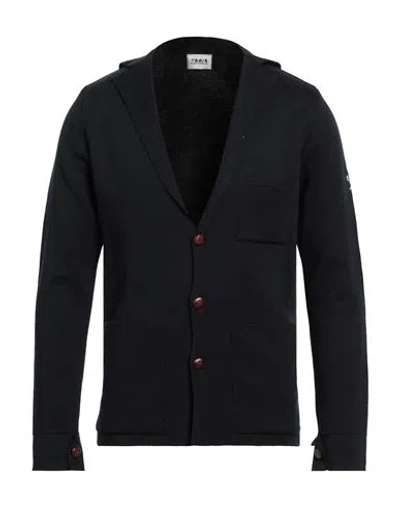 Berna Man Blazer Midnight Blue Size Xxl Merino Wool, Acrylic