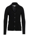 Berna Man Cardigan Black Size Xxl Acrylic, Polyamide, Wool