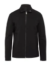 Berna Man Jacket Black Size 42 Polyacrylic, Elastane In Black