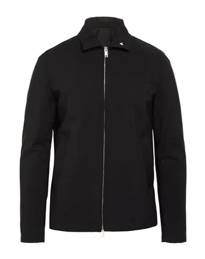 Berna Man Jacket Black Size 42 Polyacrylic, Elastane