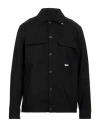 Berna Man Jacket Black Size L Cotton, Polyamide, Elastane