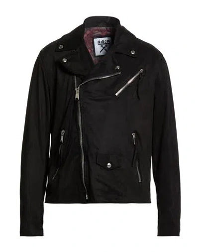 Berna Man Jacket Black Size Xl Polyester, Elastane