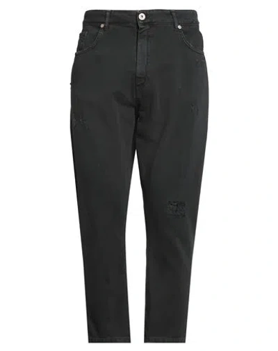 Berna Man Jeans Black Size 36 Cotton