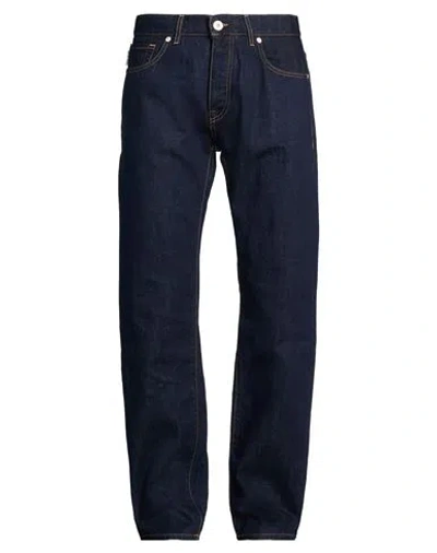 Berna Man Jeans Blue Size 32 Cotton, Polyester