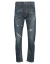 Berna Man Jeans Blue Size 36 Cotton, Elastane In Blue