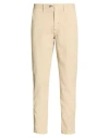Berna Man Pants Beige Size 28 Organic Cotton, Elastane In Neutral