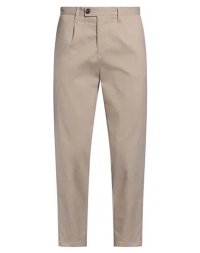 Berna Man Pants Beige Size 30 Cotton, Polyamide, Elastane In Neutral
