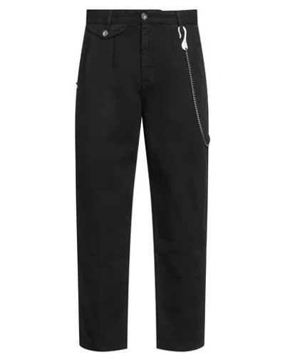 Berna Man Pants Black Size 26 Cotton
