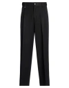 Berna Man Pants Black Size 26 Polyester, Viscose, Elastane