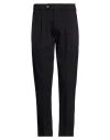 Berna Man Pants Black Size 30 Viscose, Polyester, Elastane