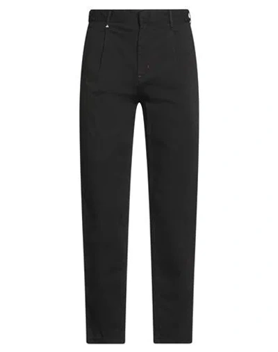 Berna Man Pants Black Size 34 Cotton, Elastane