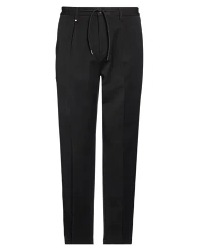 Berna Man Pants Black Size 34 Polyester, Viscose, Elastane