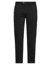 Berna Man Pants Black Size 34 Cotton, Elastane In Black