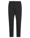 Berna Man Pants Black Size 36 Cotton, Polyester, Elastane In Black
