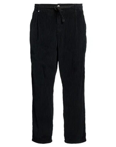 Berna Man Pants Black Size 38 Cotton