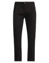 Berna Man Pants Black Size 38 Cotton, Elastane