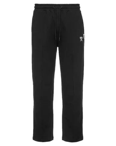 Berna Man Pants Black Size M Cotton, Polyester