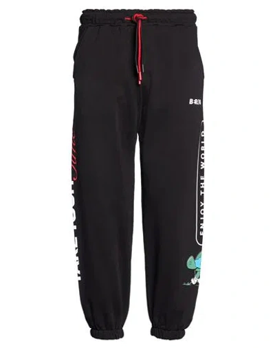 Berna Man Pants Black Size Xl Cotton