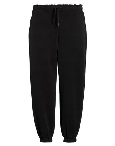 Berna Man Pants Black Size Xl Polyester, Viscose, Elastic Fibres In Multi