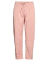 Berna Man Pants Blush Size 36 Cotton, Elastane In Pink