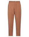 Berna Man Pants Brown Size 32 Polyester, Elastane