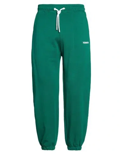 Berna Man Pants Green Size Xl Cotton