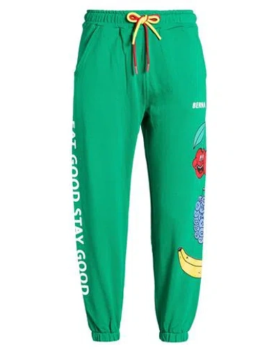 Berna Man Pants Green Size Xl Cotton