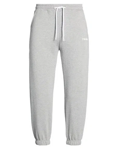 Berna Man Pants Grey Size Xl Cotton In Gray