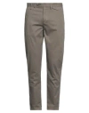 Berna Man Pants Khaki Size 30 Cotton, Elastane In Beige