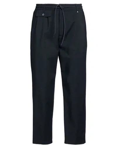 Berna Man Pants Midnight Blue Size 32 Cotton, Polyamide, Elastane