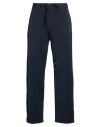 Berna Man Pants Midnight Blue Size 32 Polyester, Viscose, Elastane In Midnight Blue