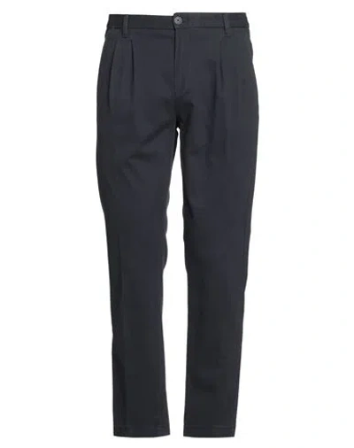 Berna Man Pants Midnight Blue Size 34 Cotton, Elastane