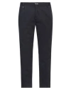 Berna Man Pants Midnight Blue Size 30 Cotton, Elastane In Blue