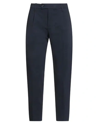 Berna Man Pants Midnight Blue Size 40 Cotton, Polyester, Elastane