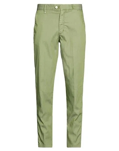 Berna Man Pants Military Green Size 28 Cotton, Polyester, Elastane