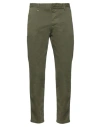 Berna Man Pants Military Green Size 38 Cotton, Elastane