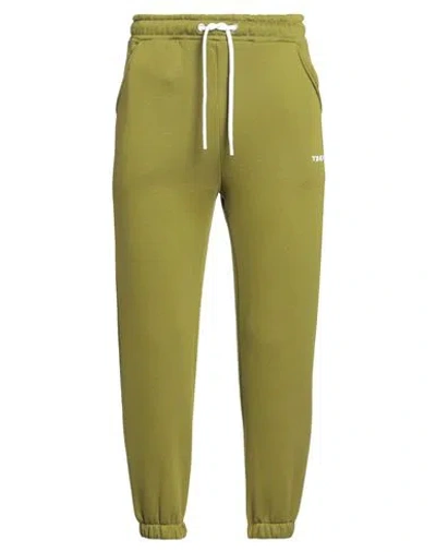 Berna Man Pants Military Green Size L Cotton, Polyester
