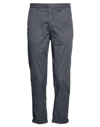 Berna Man Pants Navy Size 28 Cotton, Polyester, Elastane