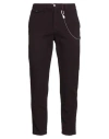 Berna Man Pants Plum Size 38 Cotton, Polyester, Elastane In Brown