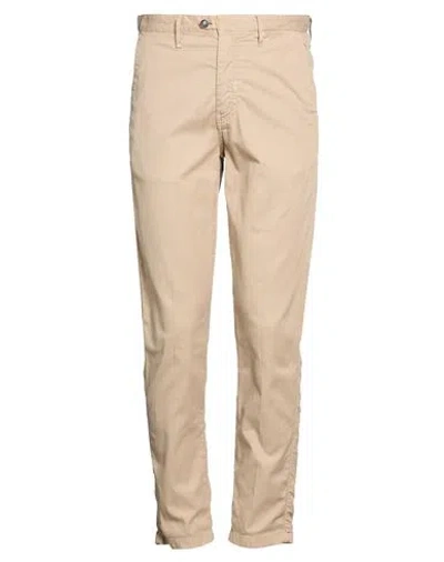 Berna Man Pants Sand Size 28 Cotton, Polyester, Elastane In Beige