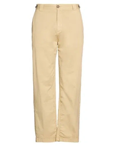 Berna Man Pants Sand Size 36 Cotton, Modal, Elastane In Neutral