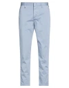 Berna Man Pants Sky Blue Size 28 Cotton, Elastane