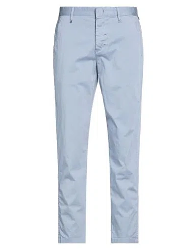 Berna Man Pants Sky Blue Size 28 Cotton, Elastane