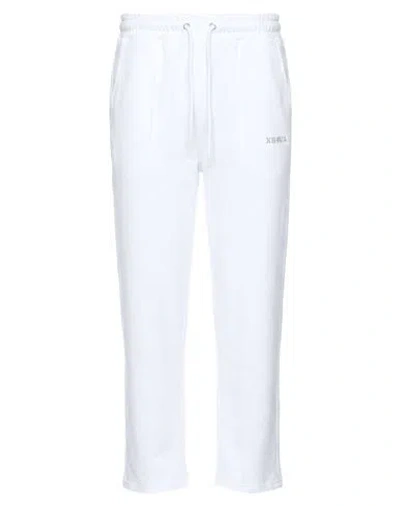 Berna Man Pants White Size S Cotton