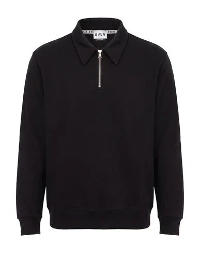 Berna Man Polo Shirt Black Size S Cotton, Polyester