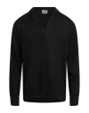 Berna Man Shirt Black Size Xxl Tencel In Black