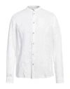 Berna Man Shirt White Size 3xl Linen